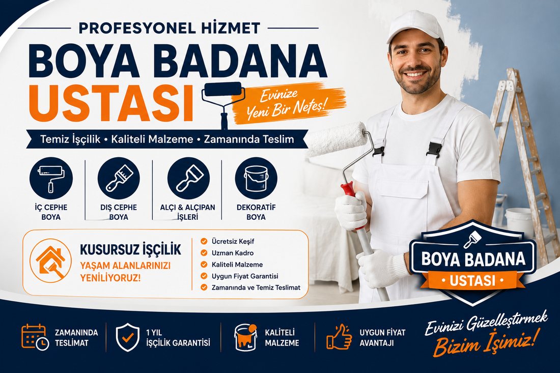 Kiraz boya badana ustası – profesyonel boyacı